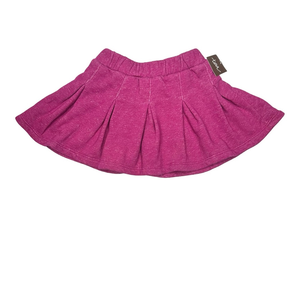 Tea Collection Pleated Knit Skirt